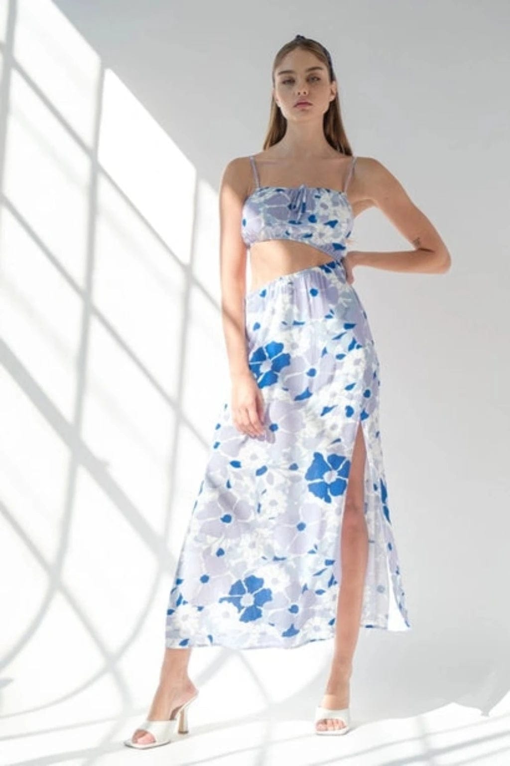 Show Some Skin Maxi Dress Blue Dress Epicplacess S Blue