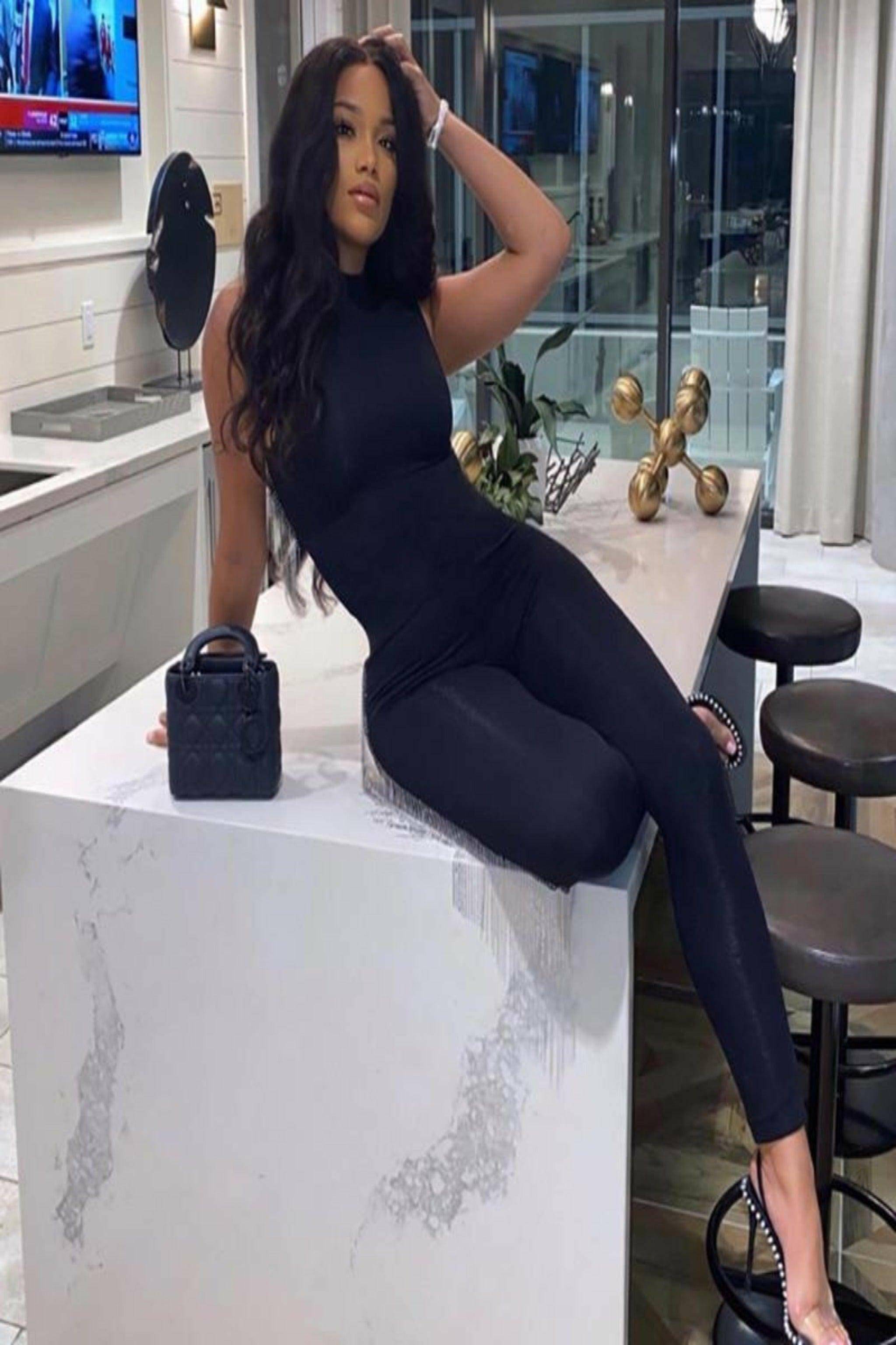So In Love Summer Season Jumpsuits jumpsuits Epicplacess Black S