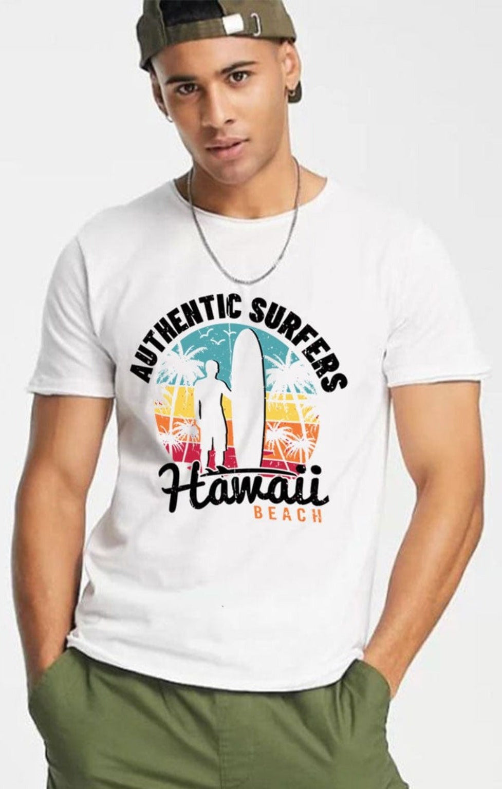 Epicplacess T Shirt S / White Hawall Dreams Short Sleeve T-Shirt HSPW-483
