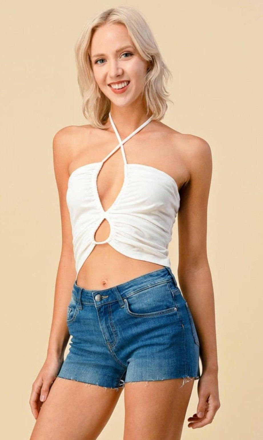 Epicplacess tops White / S / United States Epic Front Style Crop Tops