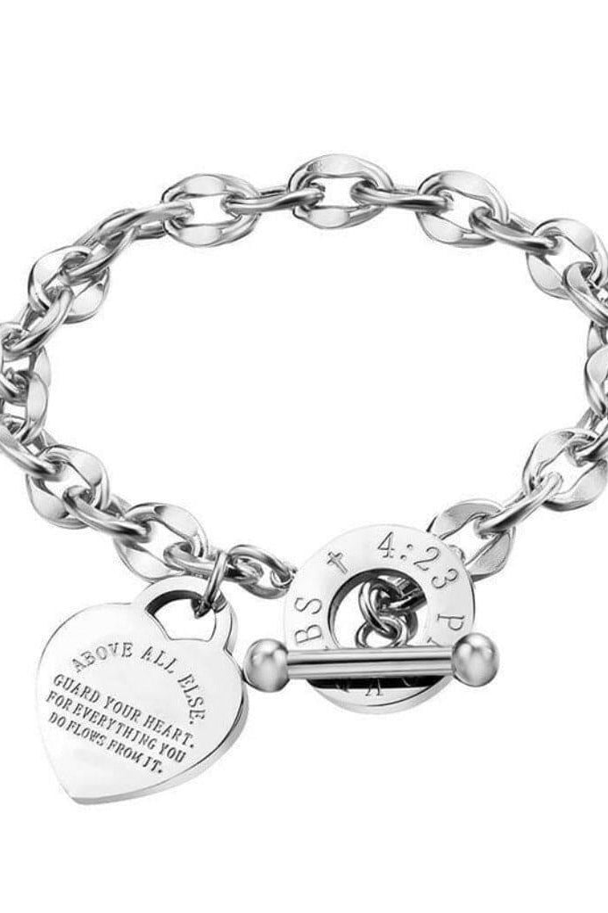 Epicplacess Bracelet silver / United States Eternal Love Rose Gold Bracelet 521392-silver