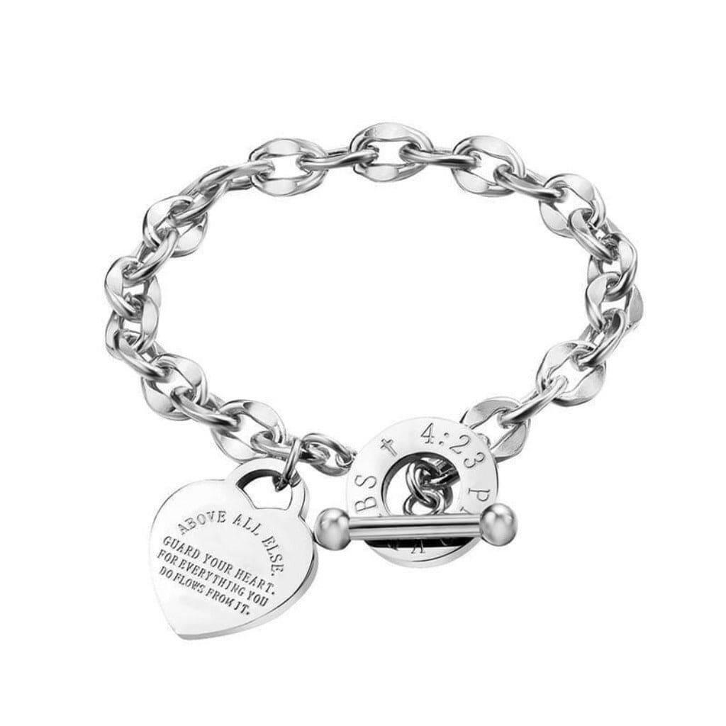 Epicplacess Bracelet silver / United States Eternal Love Rose Gold Bracelet 521392-silver