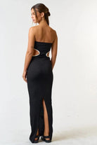 Let's Go Out Long Maxi Dress Black Dress Epicplacess Black S 