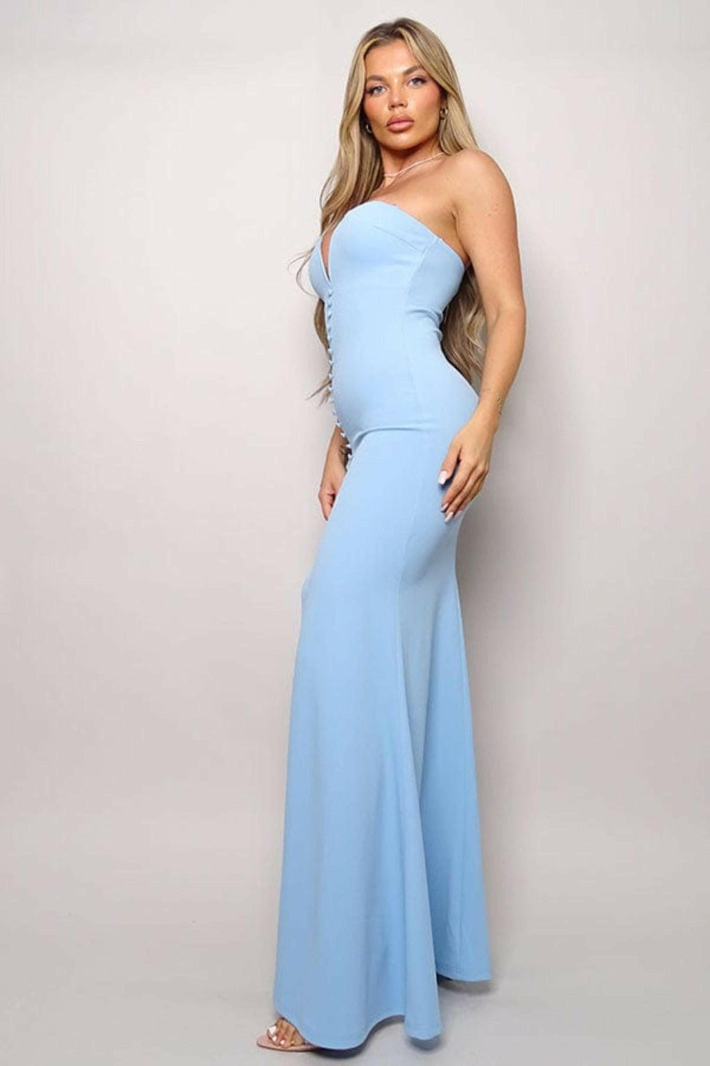 Epicplacess Dress Bottega Bridal Mermaid Maxi Dress