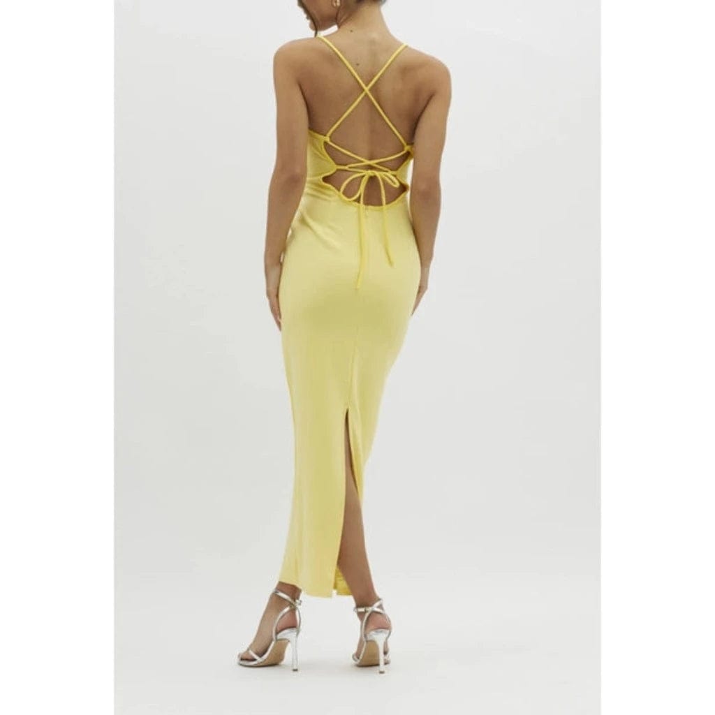 All Eyes on Me Maxi Dress Dress Epicplacess M Yellow 