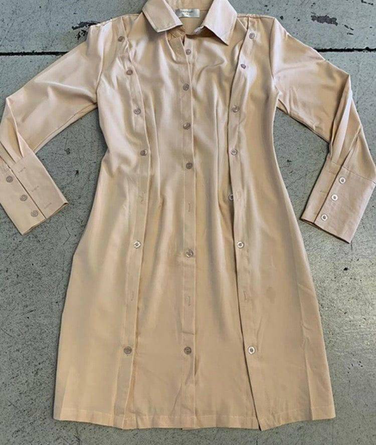 Omg Styles Mini Shirt Dress DRESS Epicplacess   