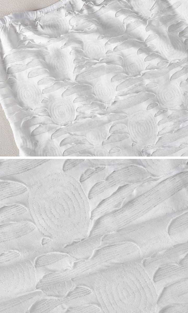 Epicplacess Dress Ripped cutout Sky Siren Maxi Dress-white