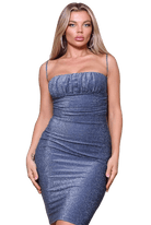 Britt Spaghetti Mini Dress-Blue Dress Epicplacess S Blue 