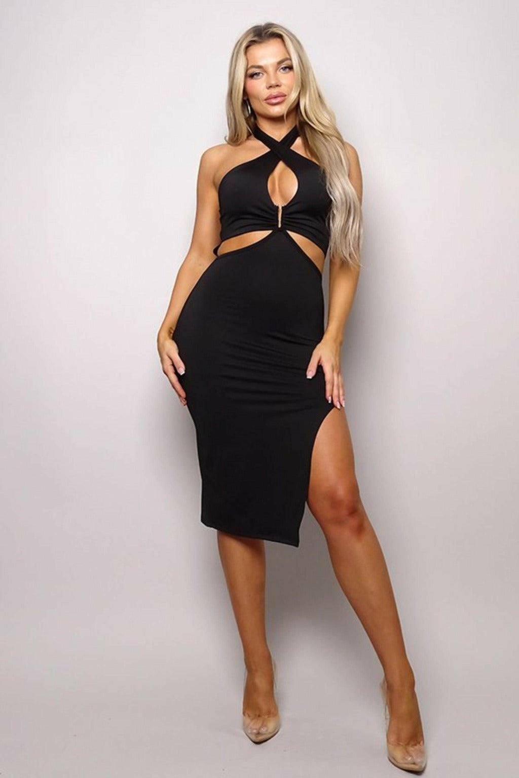 Valentina Verano Cutout Midi Dress Dress Epicplacess   