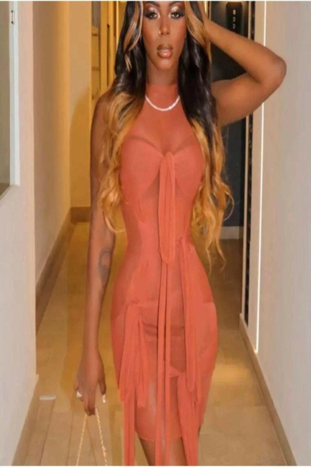 Wrap It Up self-tie waist Mini Dress Dress Epicplacess   