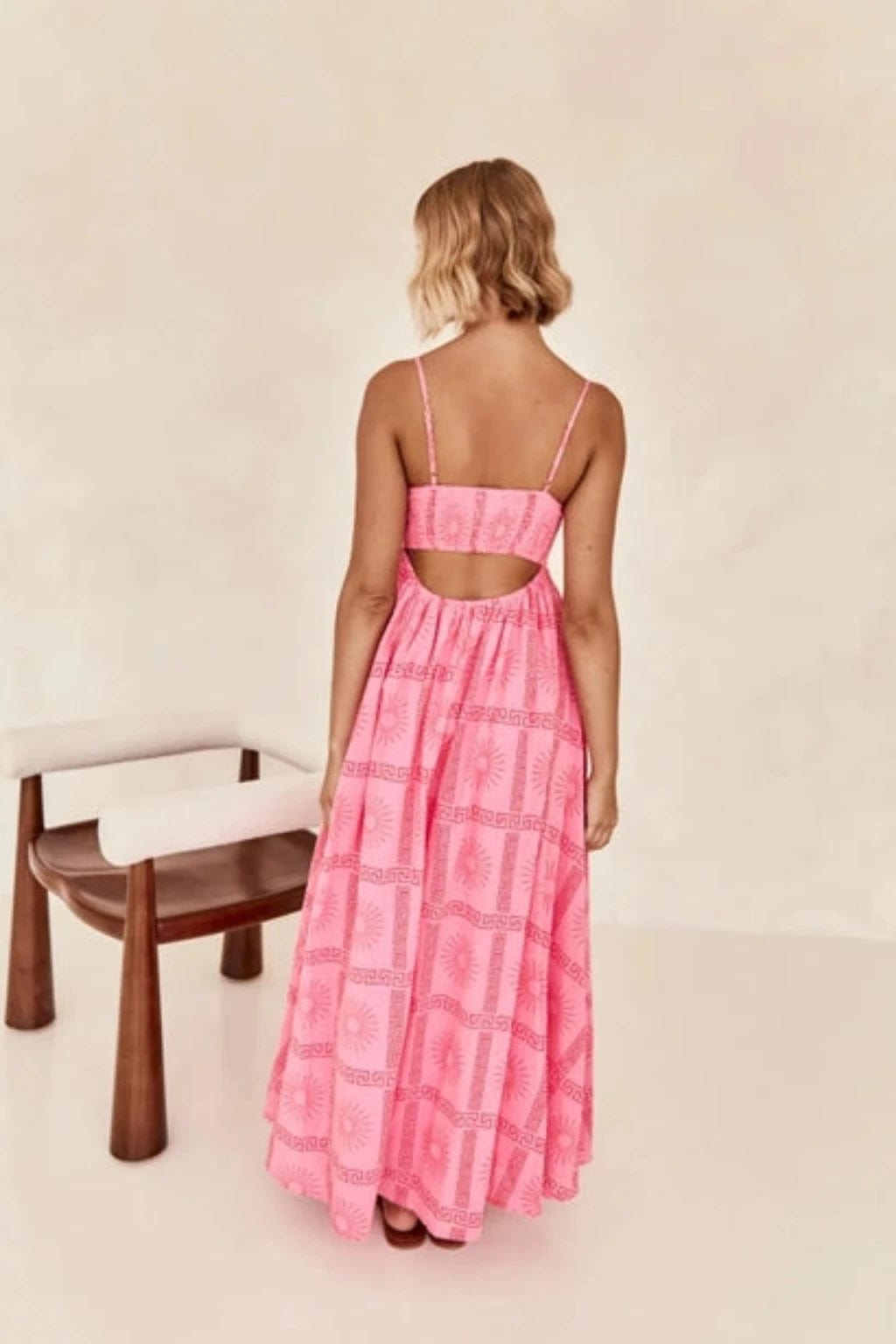 Epicplacess Dress XL / Pink Ready for Outside Long Sundress Dress RCJY00390