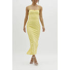 All Eyes on Me Maxi Dress Dress Epicplacess XS Yellow 