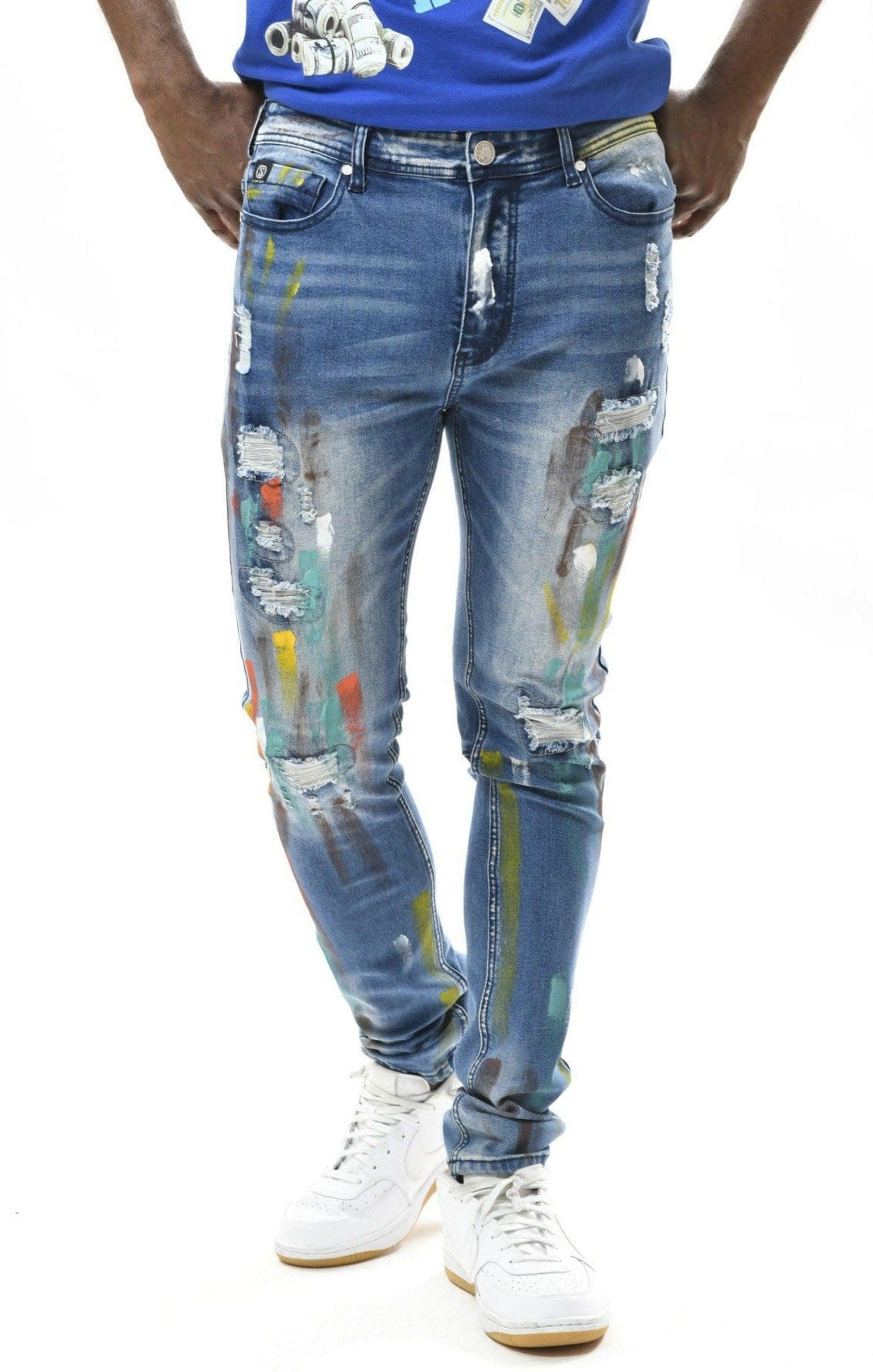 Epicplacess JEANS SIGNED & SEALED TAPER DENIM JEANS