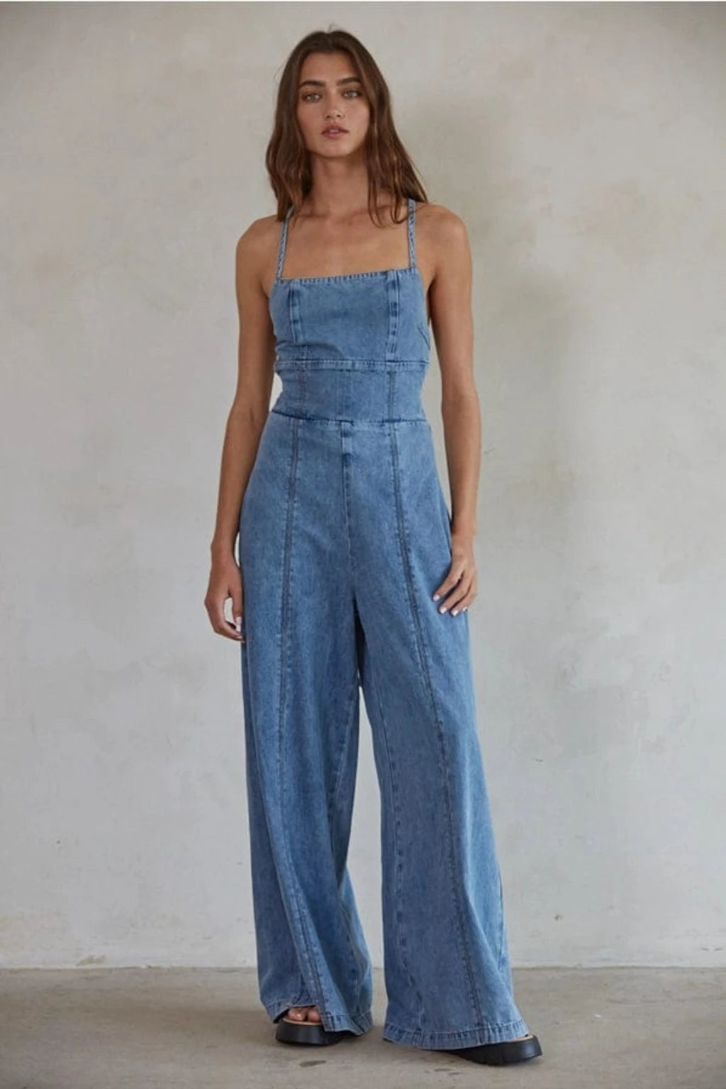 Retro Women Denim Jumpsuit jumpsuits Epicplacess   