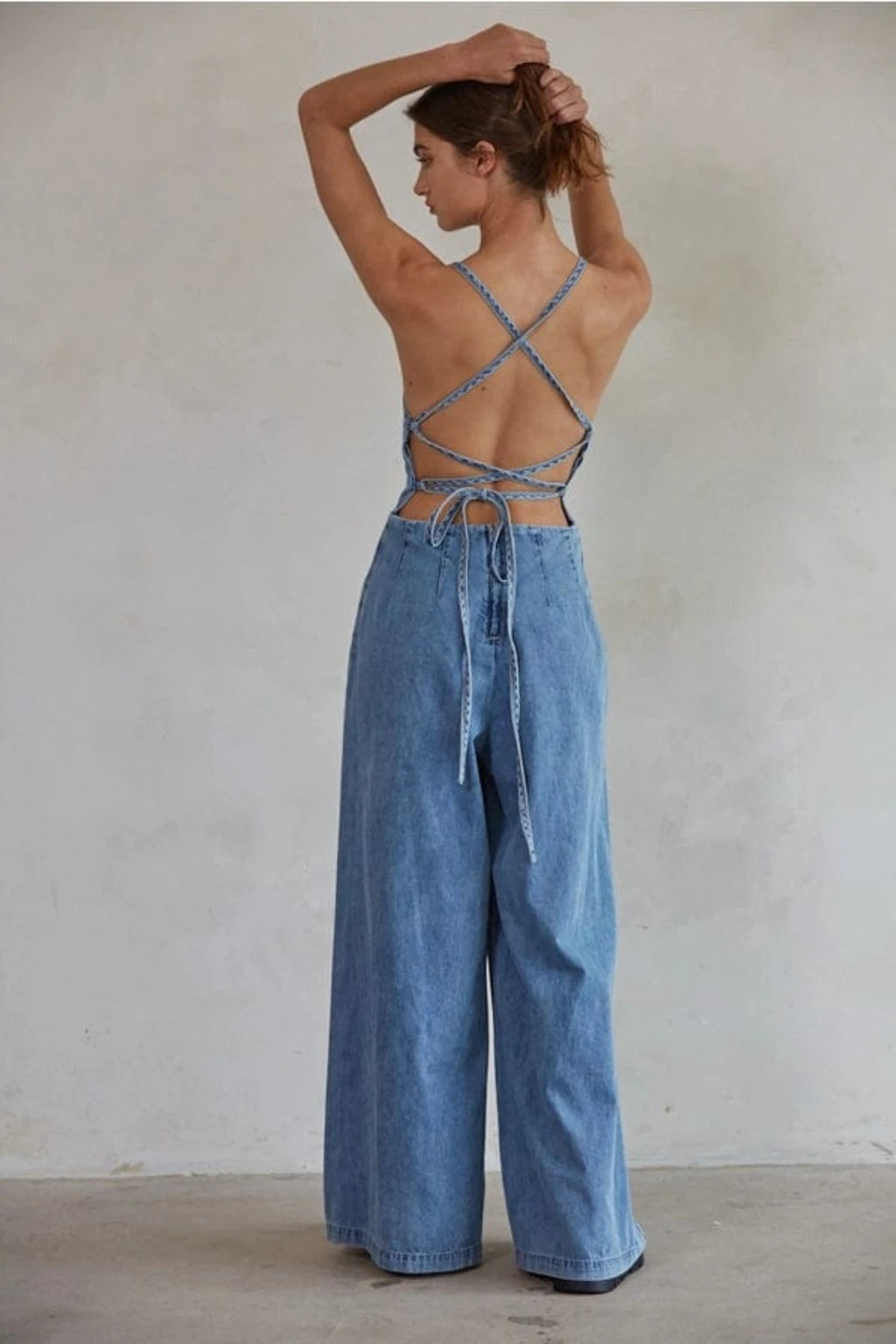 Retro Women Denim Jumpsuit jumpsuits Epicplacess   