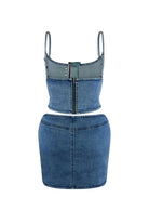 Stylish Women's Denim Skirt Set Sets Epicplacess   