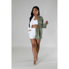 Epicplacess Shorts S / Green By The West Side Gauze Short Set - Green ST27337GT-1
