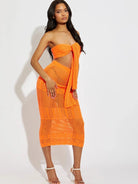 Epicplacess skirts S / Orange Knock knock Wynona Maxi Skirt Set - Green SW374