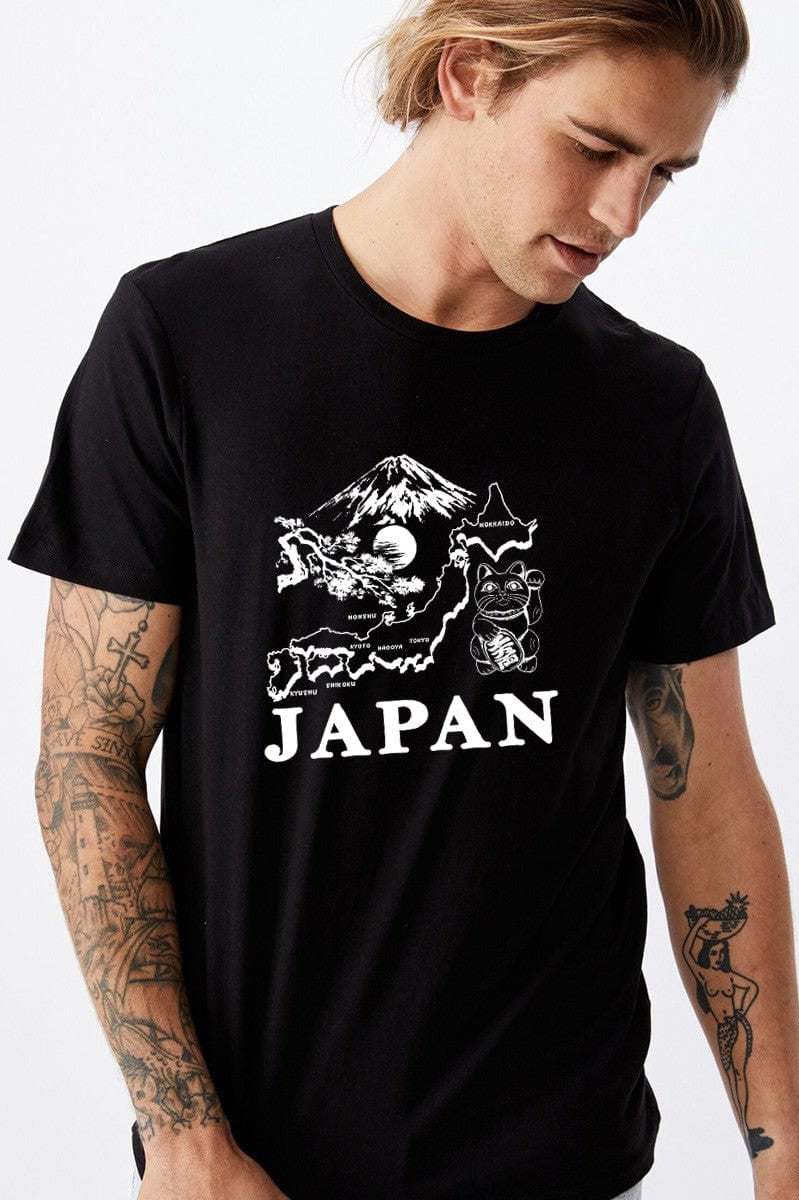 Epicplacess T Shirt Black Excellence Varsity Japan T-Shirt