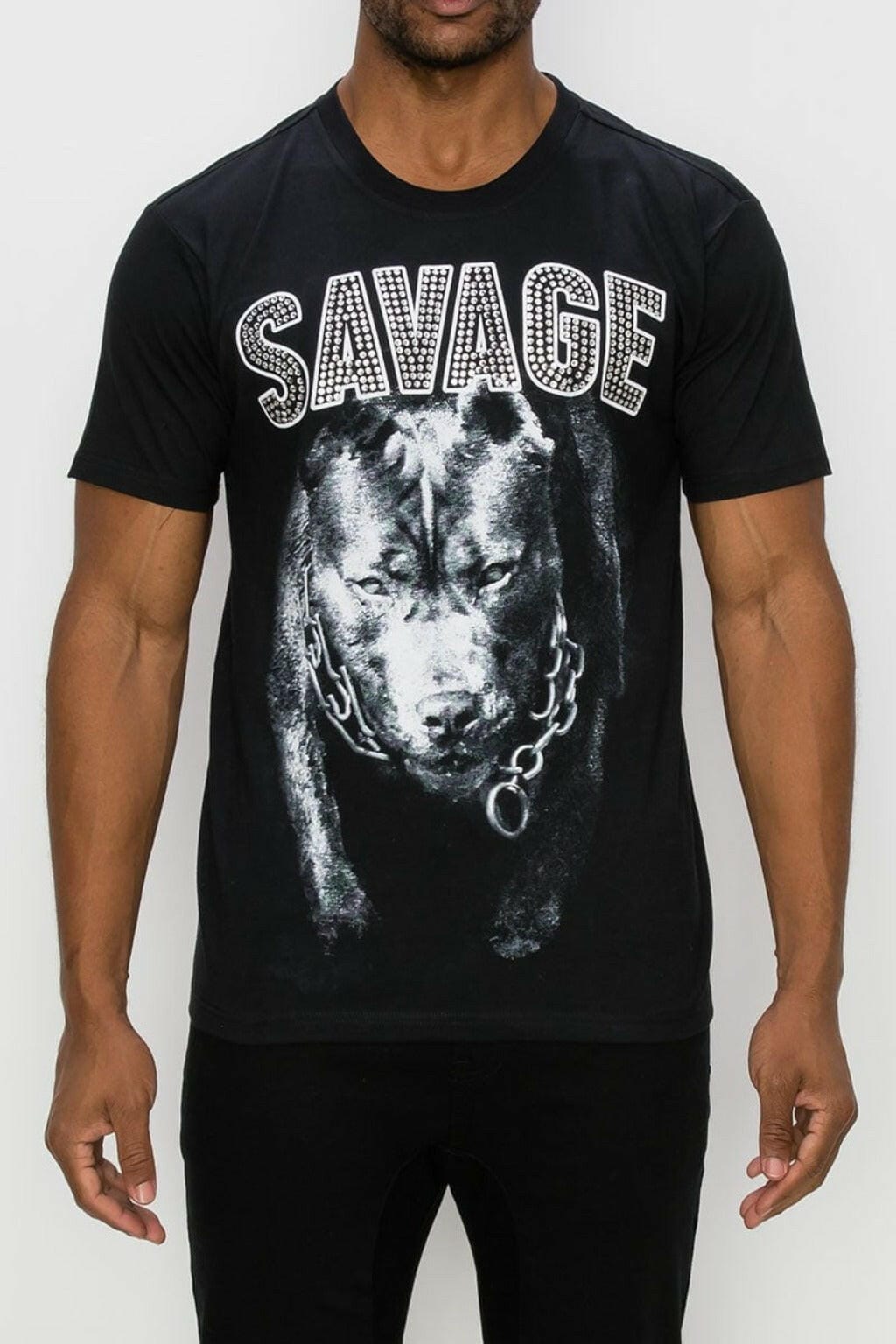 Epicplacess T Shirt S / Black Savage Paradise Short Sleeve Tee -Black TS7466