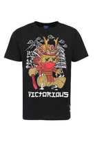 Epicplacess T Shirt Samurai Bear Short Sleeve Tee - Black