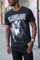 Savage Paradise Short Sleeve Tee -Black T Shirt Epicplacess   