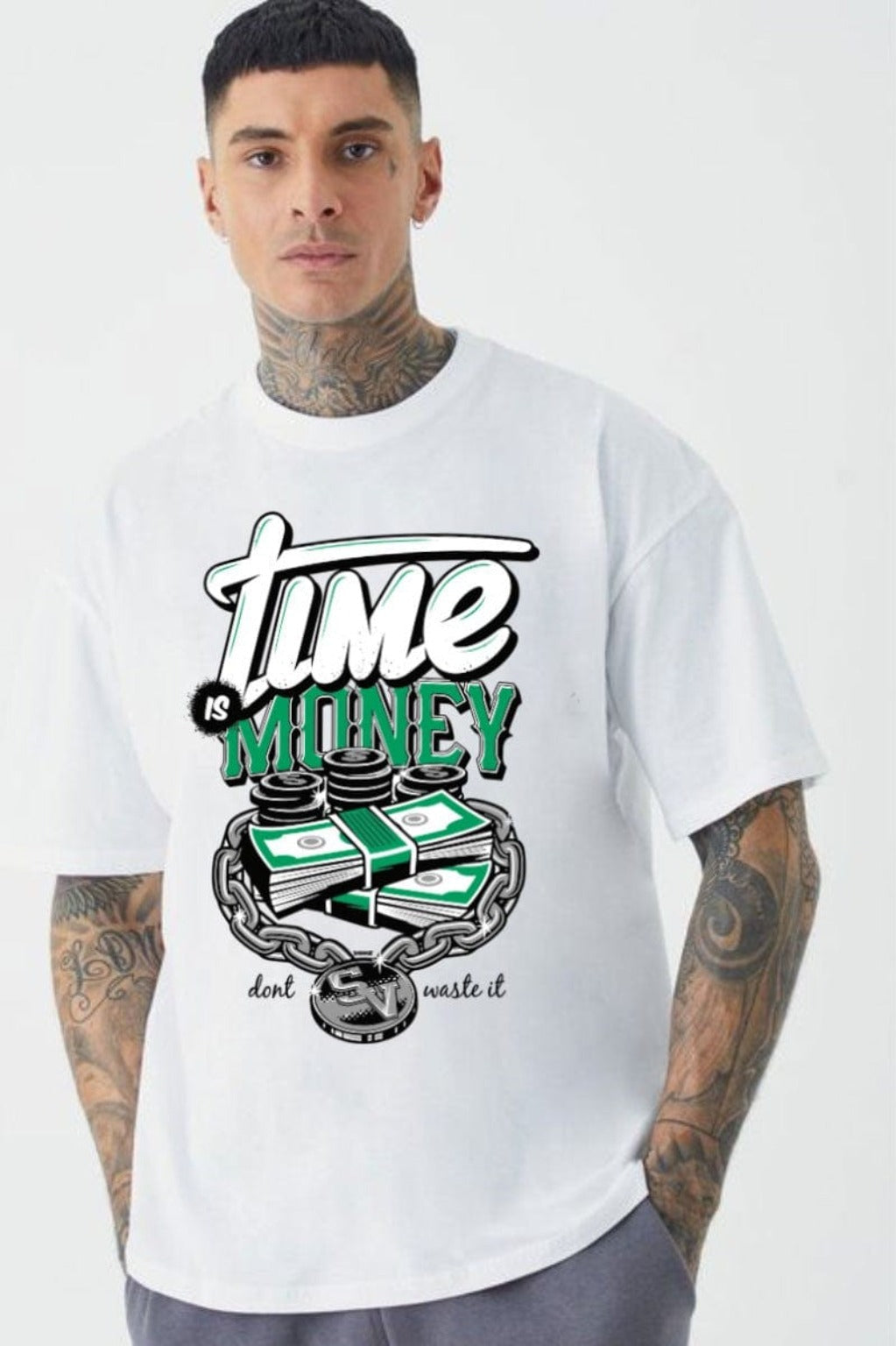 Epicplacess T Shirt Time Is Money Graphic T-Shirt