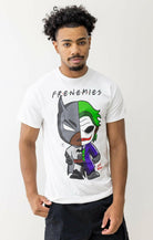 Epicplacess T Shirts SMALL / WHITE / UNITED STATES SPLIT FACEDFRENEMIES GRAPHIC TEE 2869