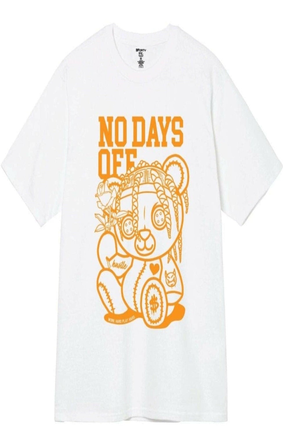 Epicplacess tops Printed No Days Off Graphic Tee