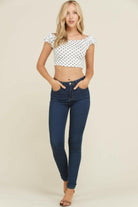 Ruffle Cute Sleeve Crop Tops tops Epicplacess   