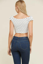 Ruffle Cute Sleeve Crop Tops tops Epicplacess   