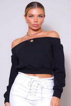 Wanderlust Vibes Off Shoulder Tops tops Epicplacess   